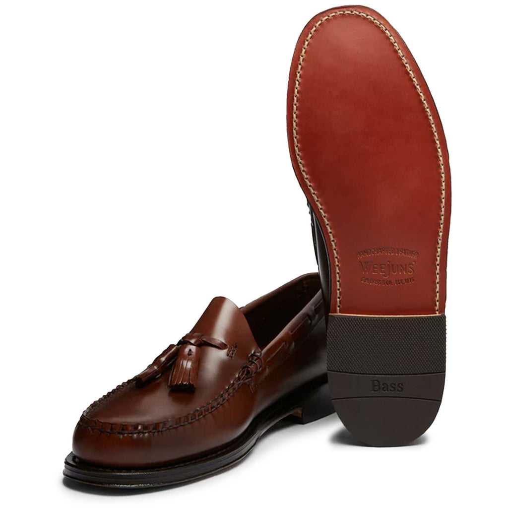 Larkin Tassel Loafers - Mid Brown