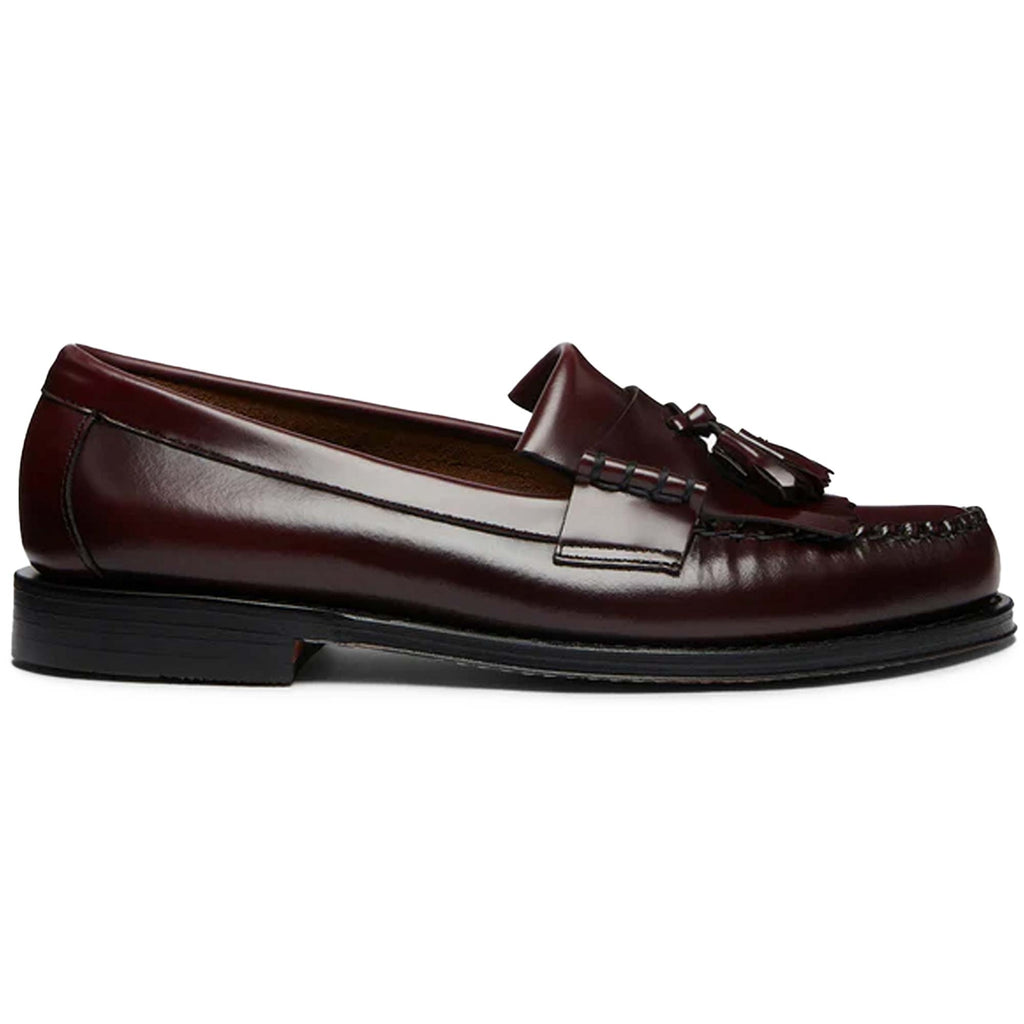 G.H. Bass Weejun Layton II Moc Kiltie Tassel Loafers - Wine