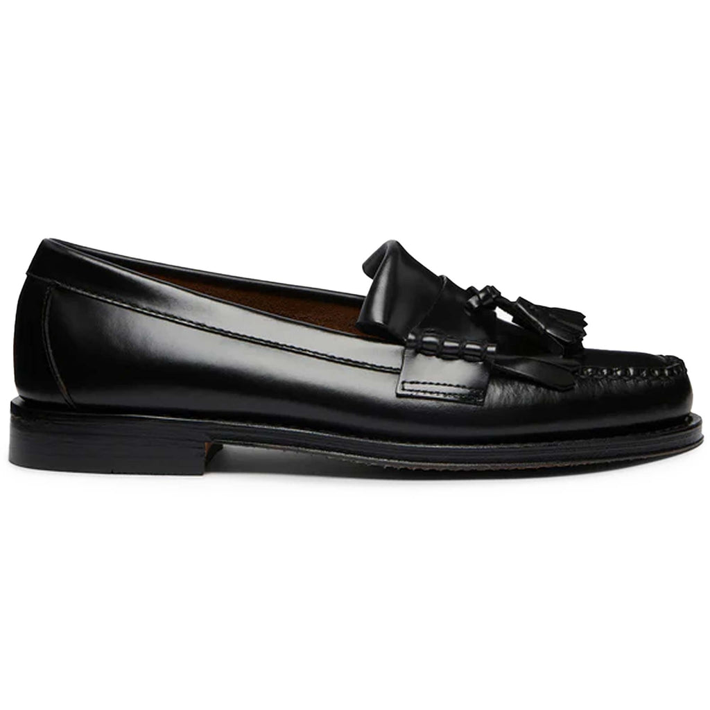 G.H. Bass Weejun Layton II Moc Kiltie Tassel Loafers - Black