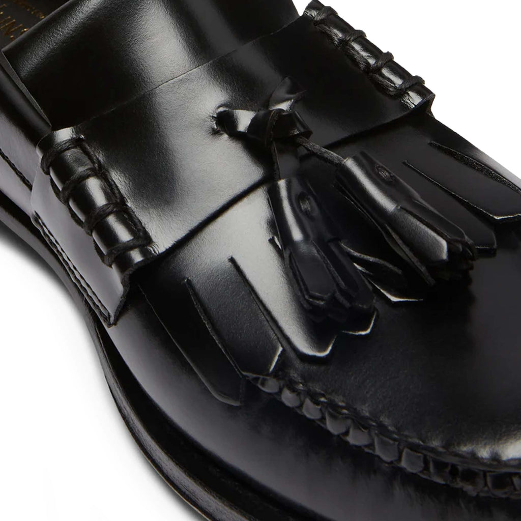 G.H. Bass Weejun Layton II Moc Kiltie Tassel Loafers - Black
