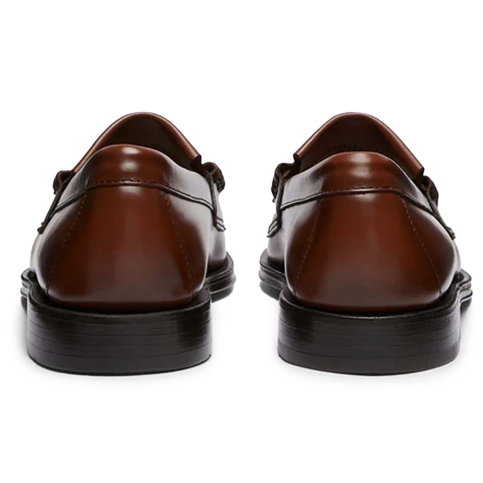 G.H. Bass Weejun Layton II Moc Kiltie Tassel Loafers - Mid Brown