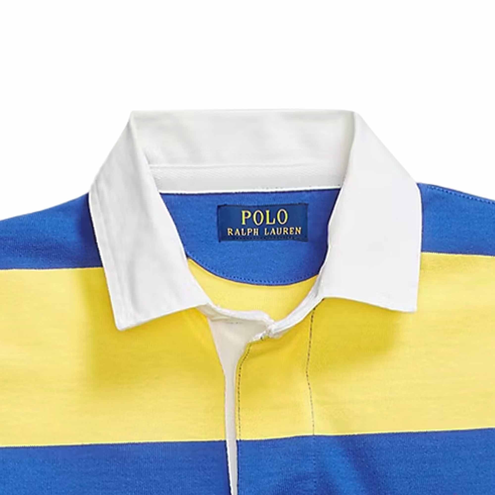 Polo Ralph Lauren The Iconic Rugby Shirt - Yellow – Stuarts London
