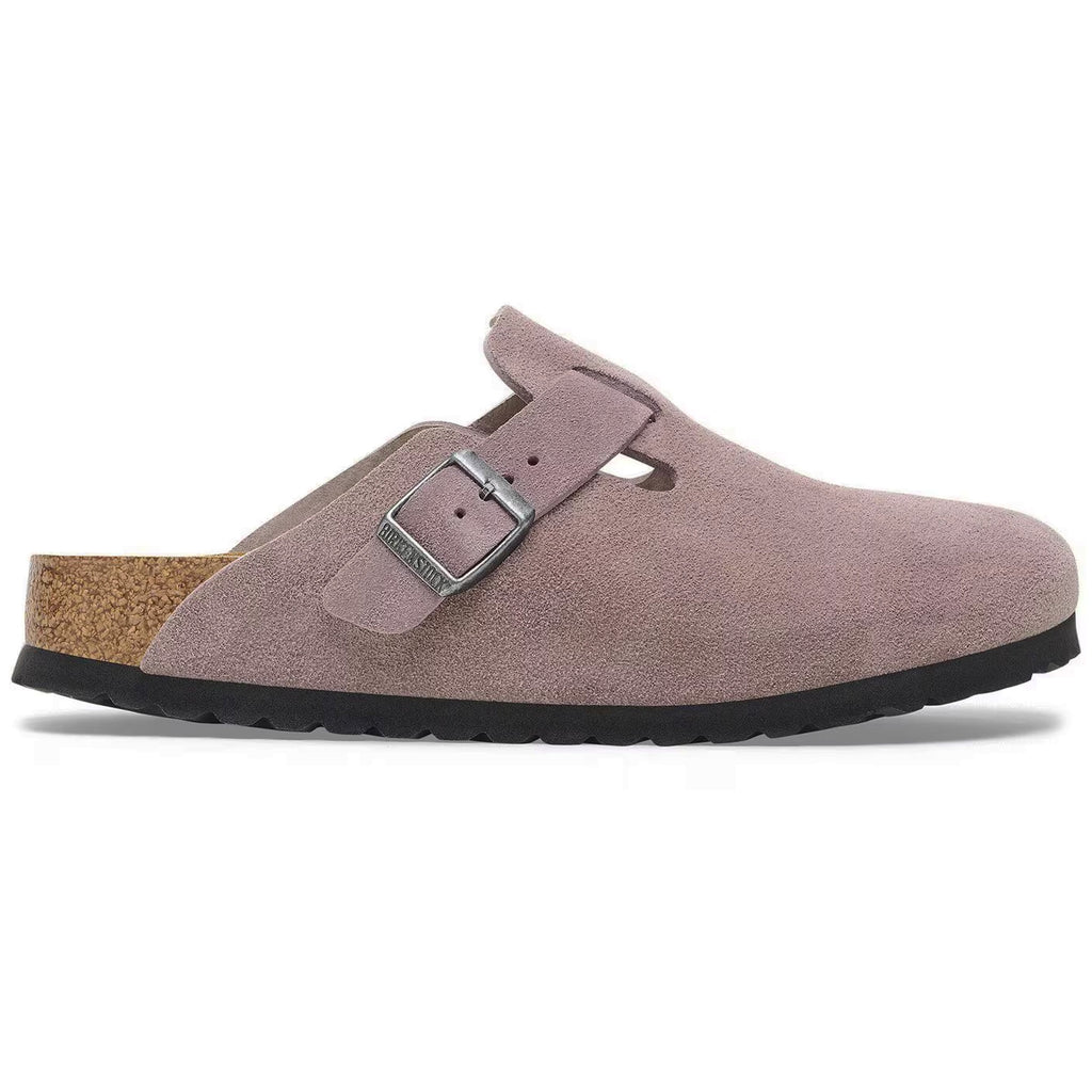 Boston Suede Leather - Faded Purple