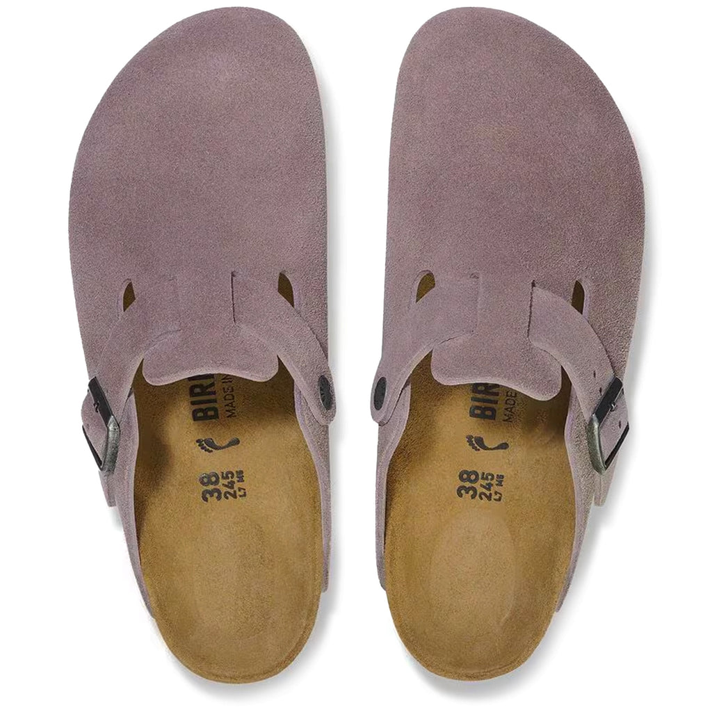 Boston Suede Leather - Faded Purple