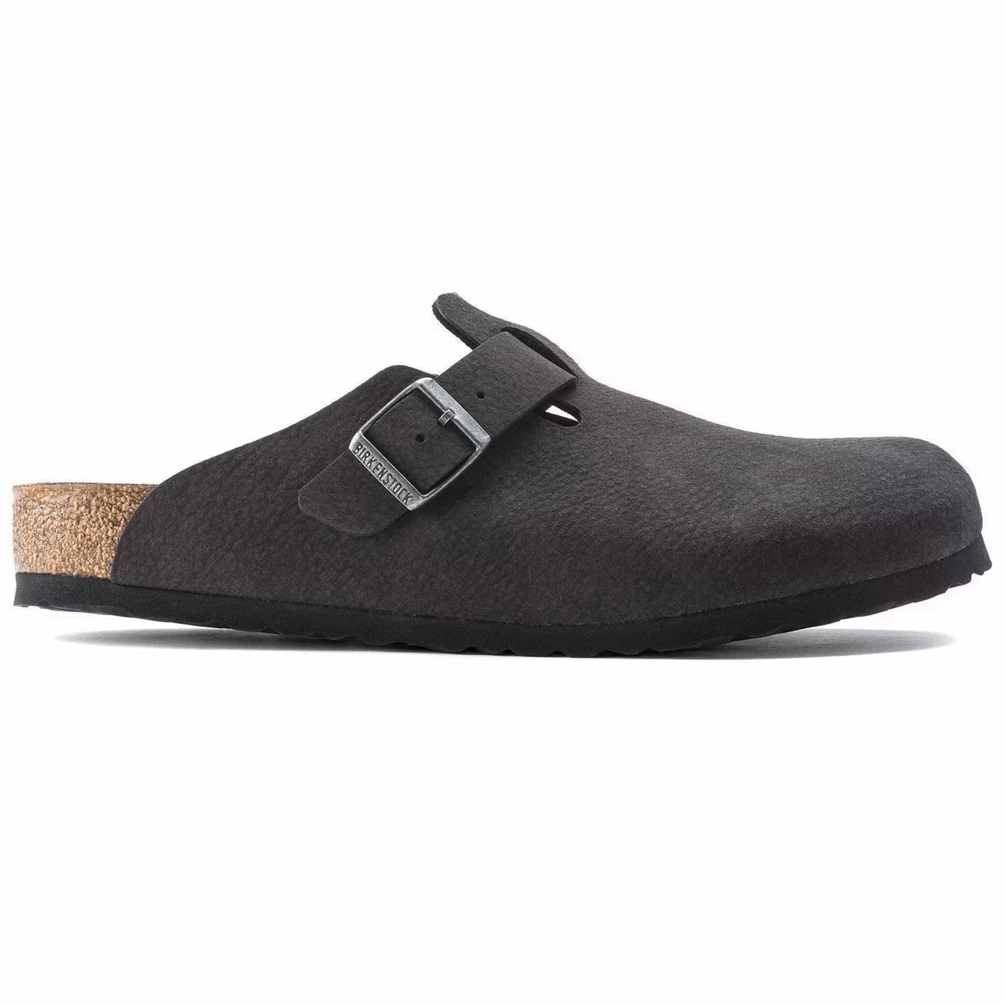 Birkenstock Boston - Dust Black - 1023518 – Stuarts London