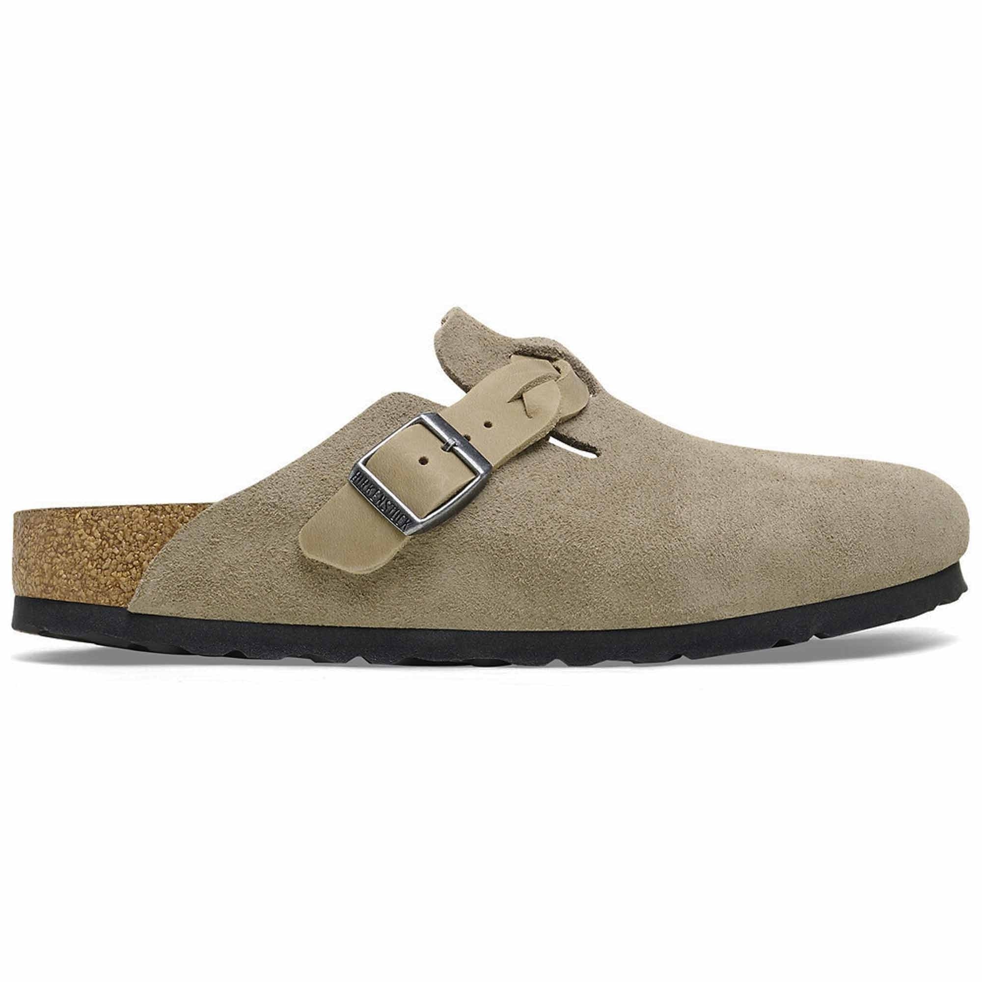 Birkenstock Womens Boston Braided - Taupe