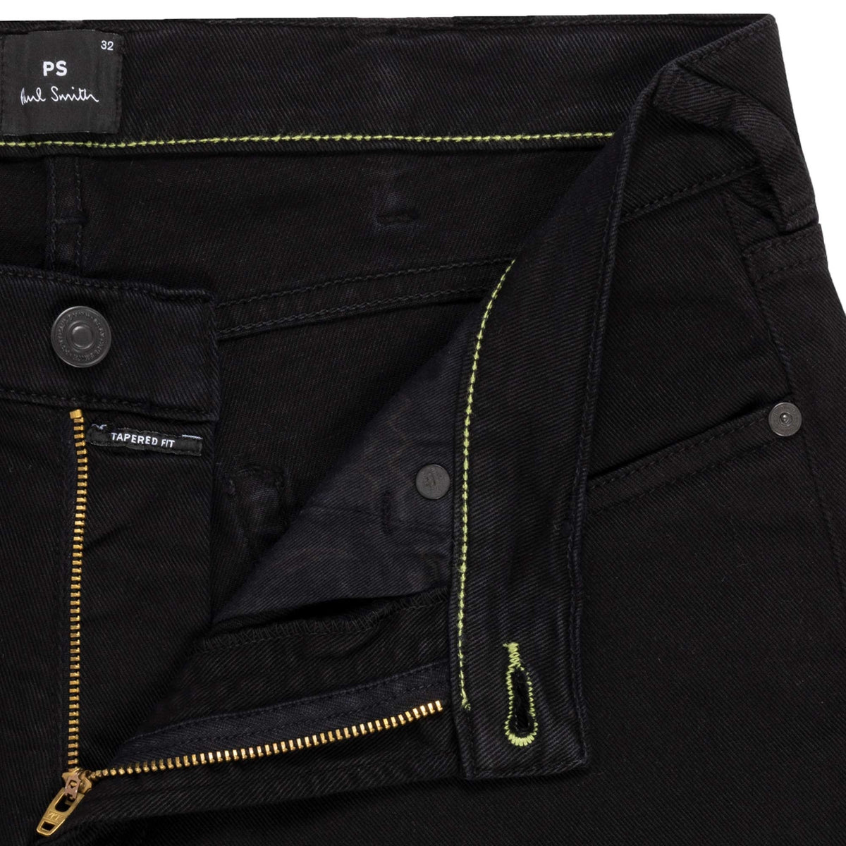 Paul Smith Tapered Garment Dye Jeans - Black – Stuarts London