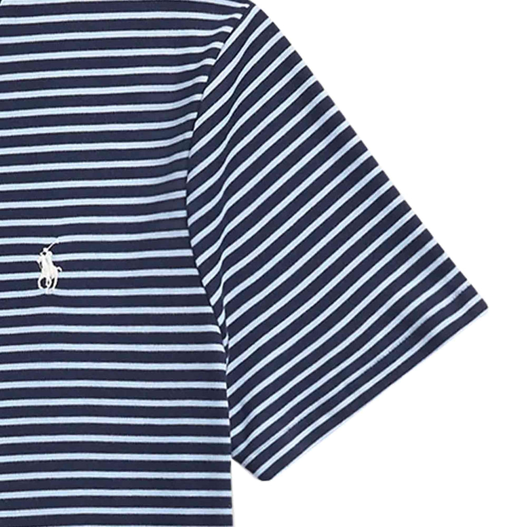Polo Ralph Lauren Custom Slim Striped Soft Cotton T-Shirt - Navy Stripe