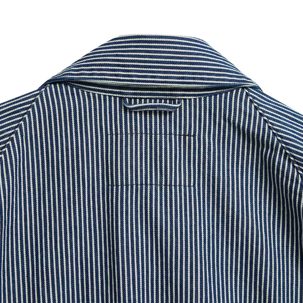 Barbour Transport Striped Casual Jacket - Indigo