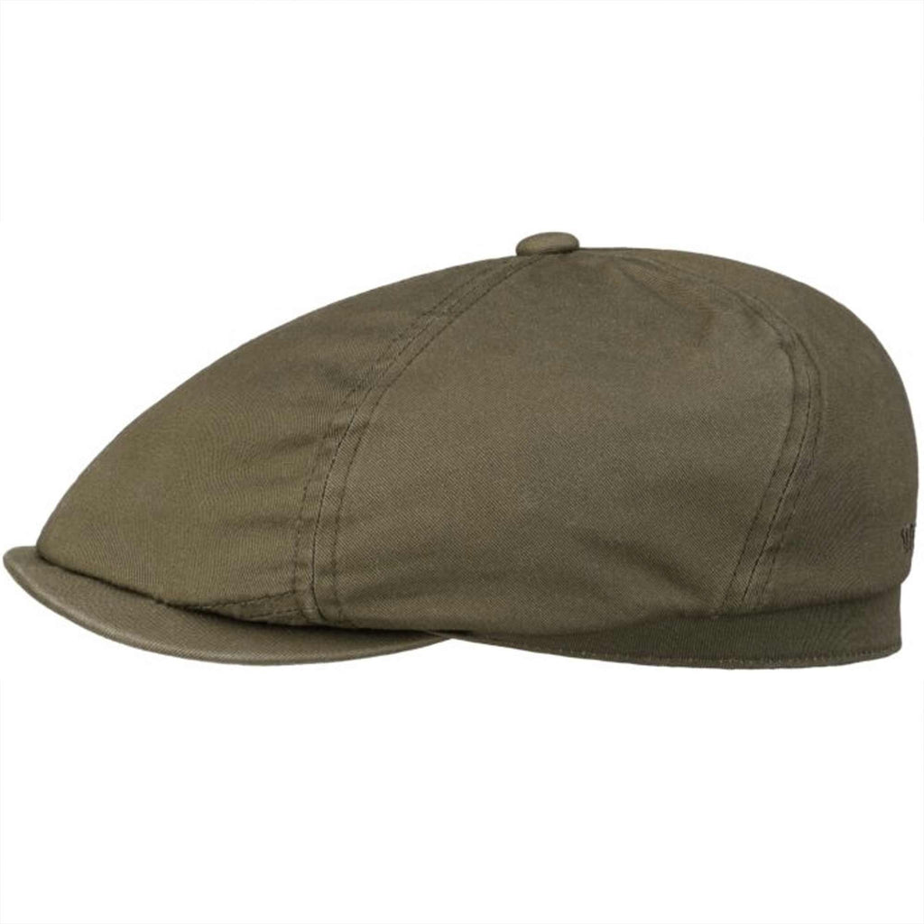 Stetson Hats Cotton Twill Newsboy Cap - Light Brown