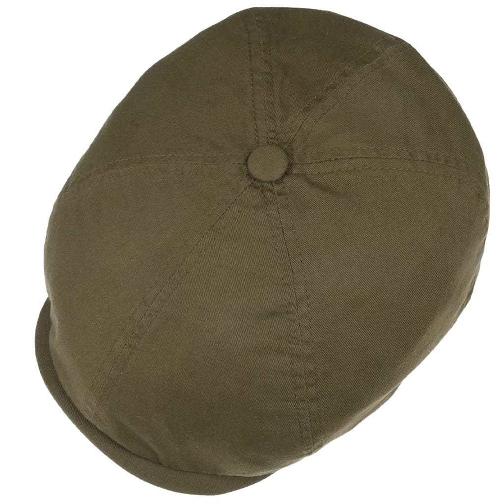 Stetson Hats Cotton Twill Newsboy Cap - Light Brown