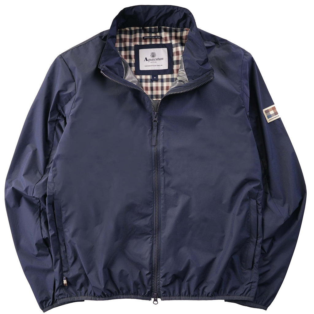 Aquascutum Windbreaker Jacket - Navy