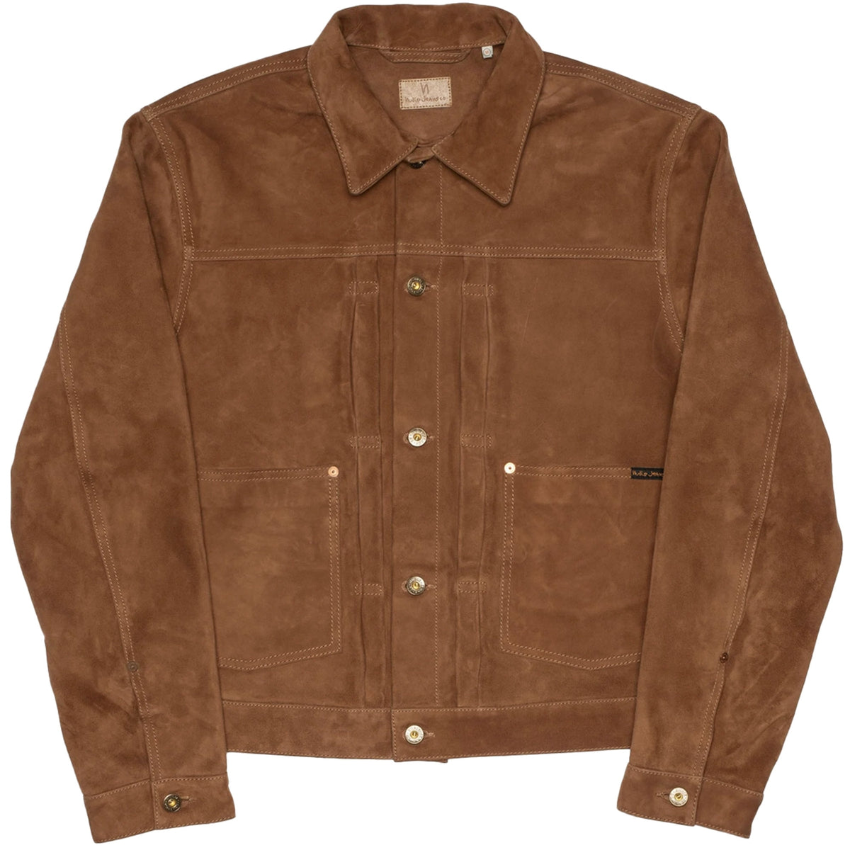 Nudie Jeans Dante II Suede Jacket - Camel – Stuarts London