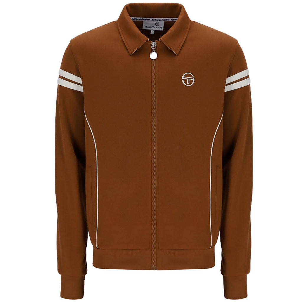 Sergio Tacchini Armando Track Top - Mocha Bisque