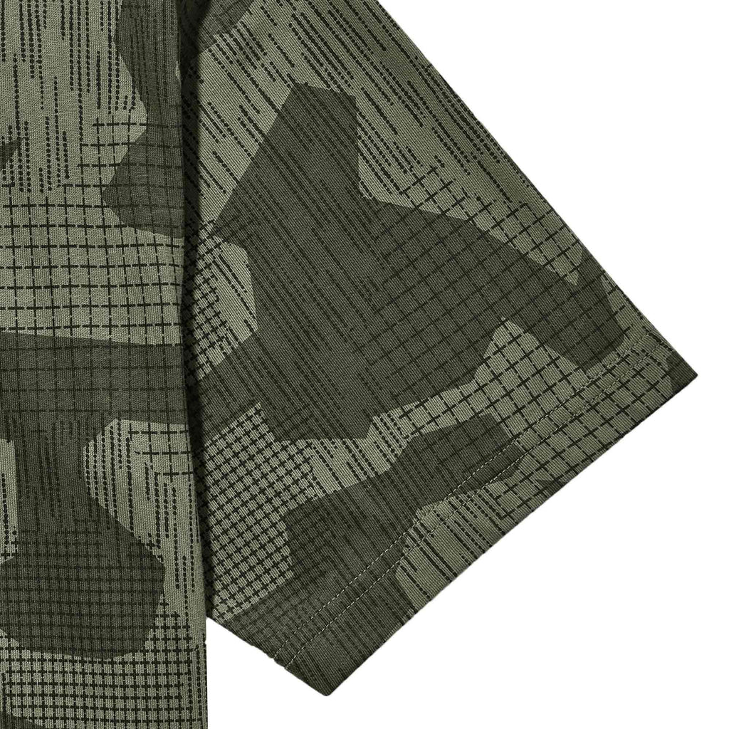 Belstaff Terrain Camo Print Jersey T-Shirt - Surplus Green