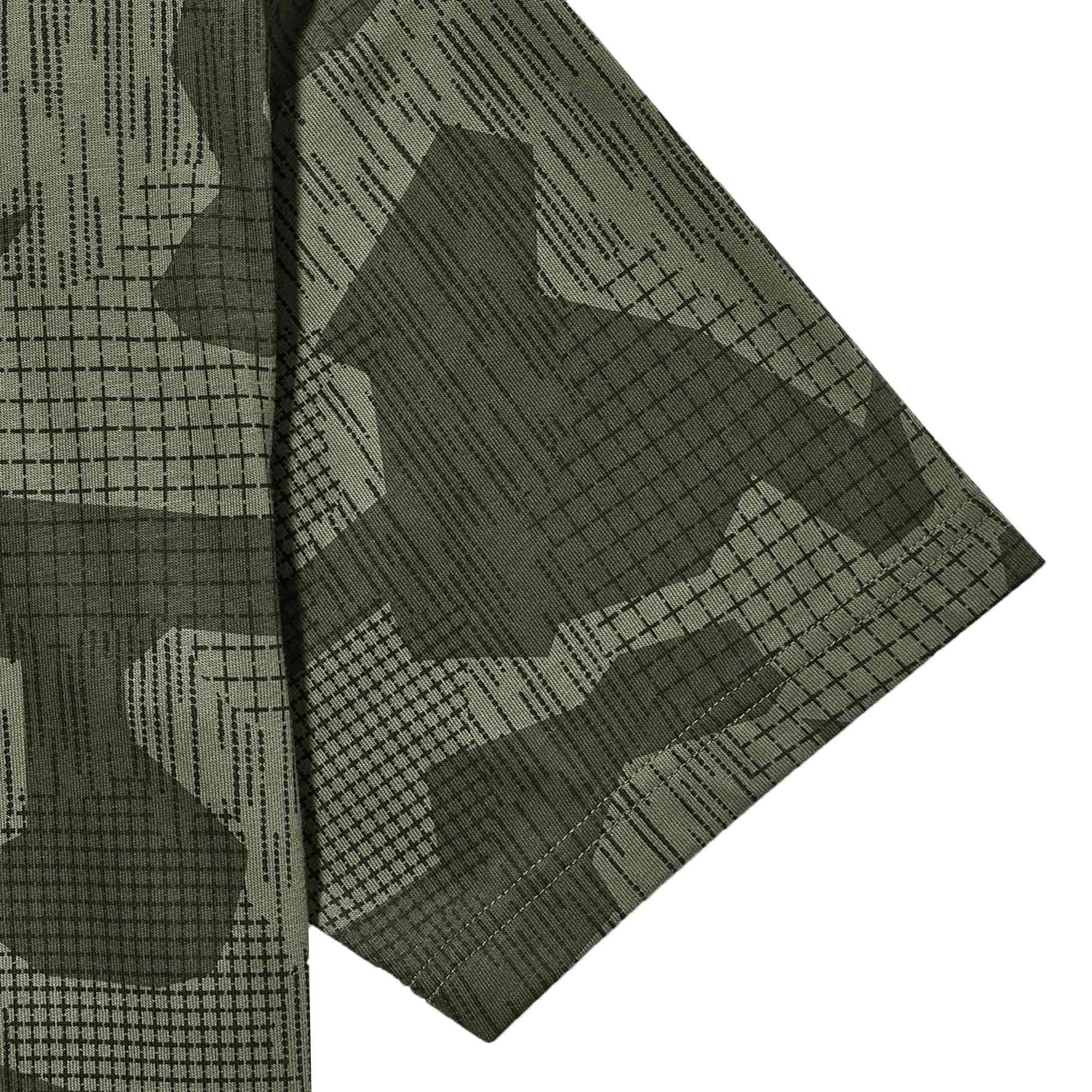 Belstaff Terrain Camo Print Jersey T-Shirt - Surplus Green