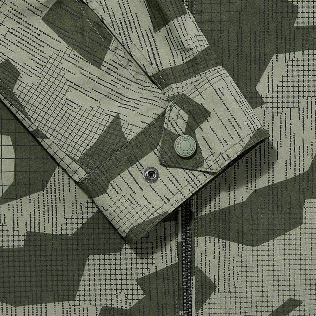 Belstaff Terrain Camo Drome Overshirt - Surplus Green