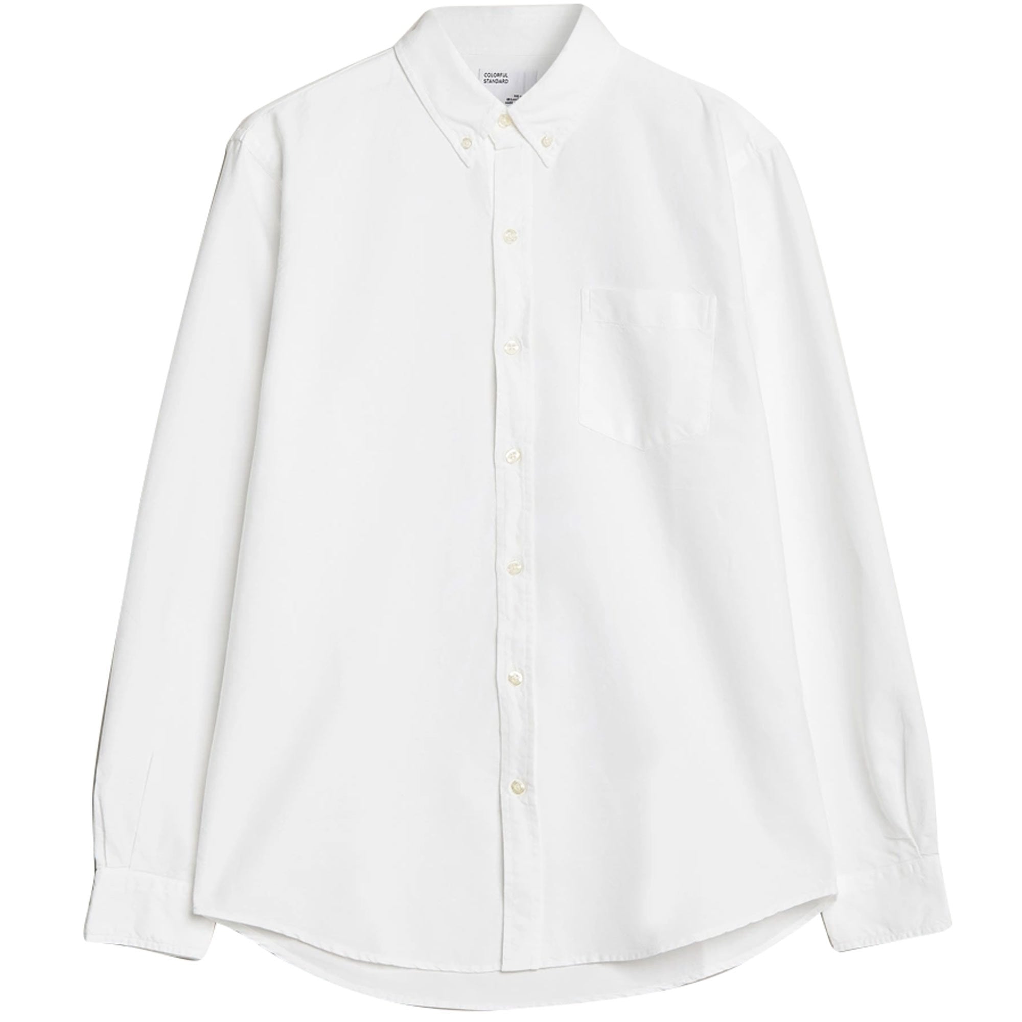 Organic Button Down Shirt - Optical White