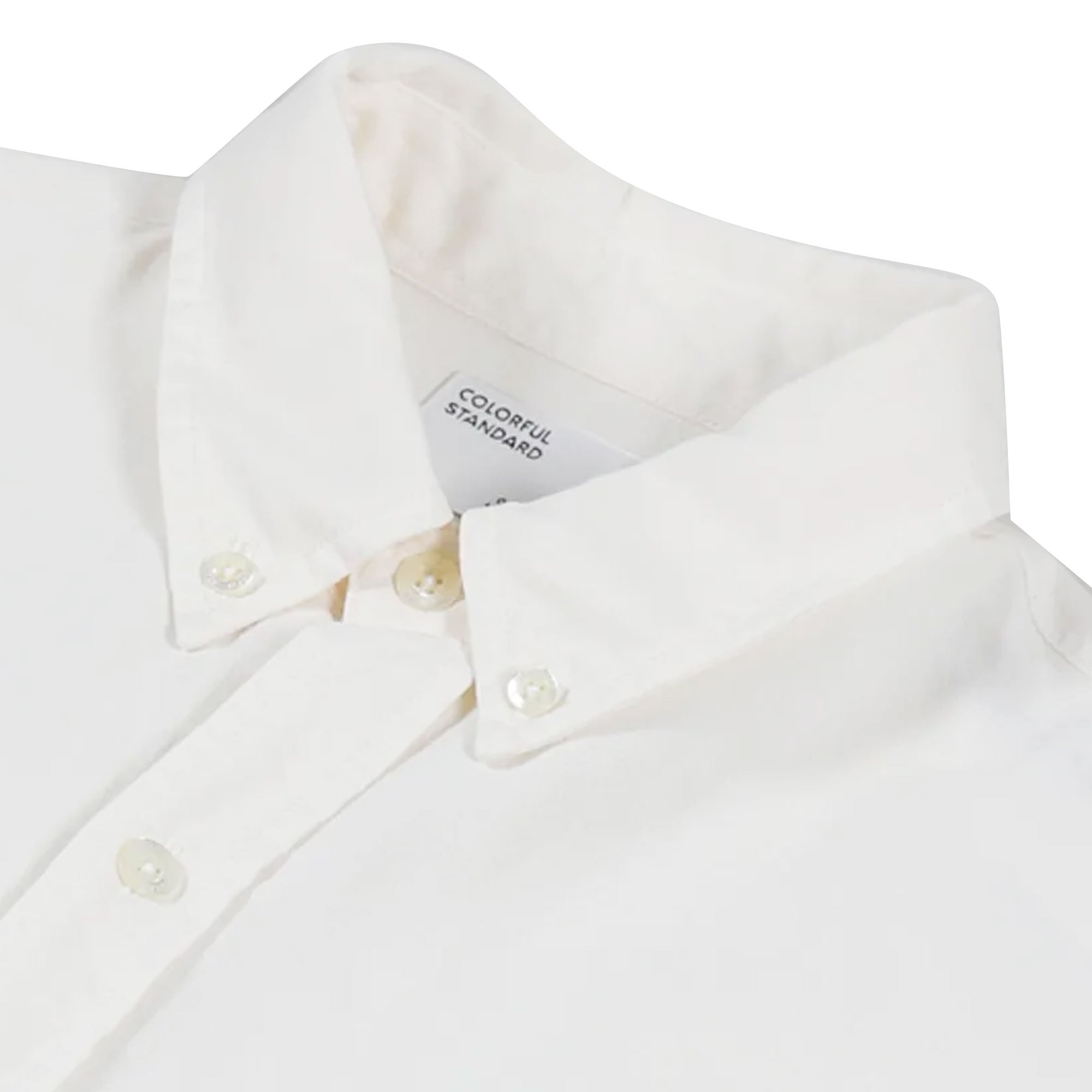 Organic Button Down Shirt - Optical White