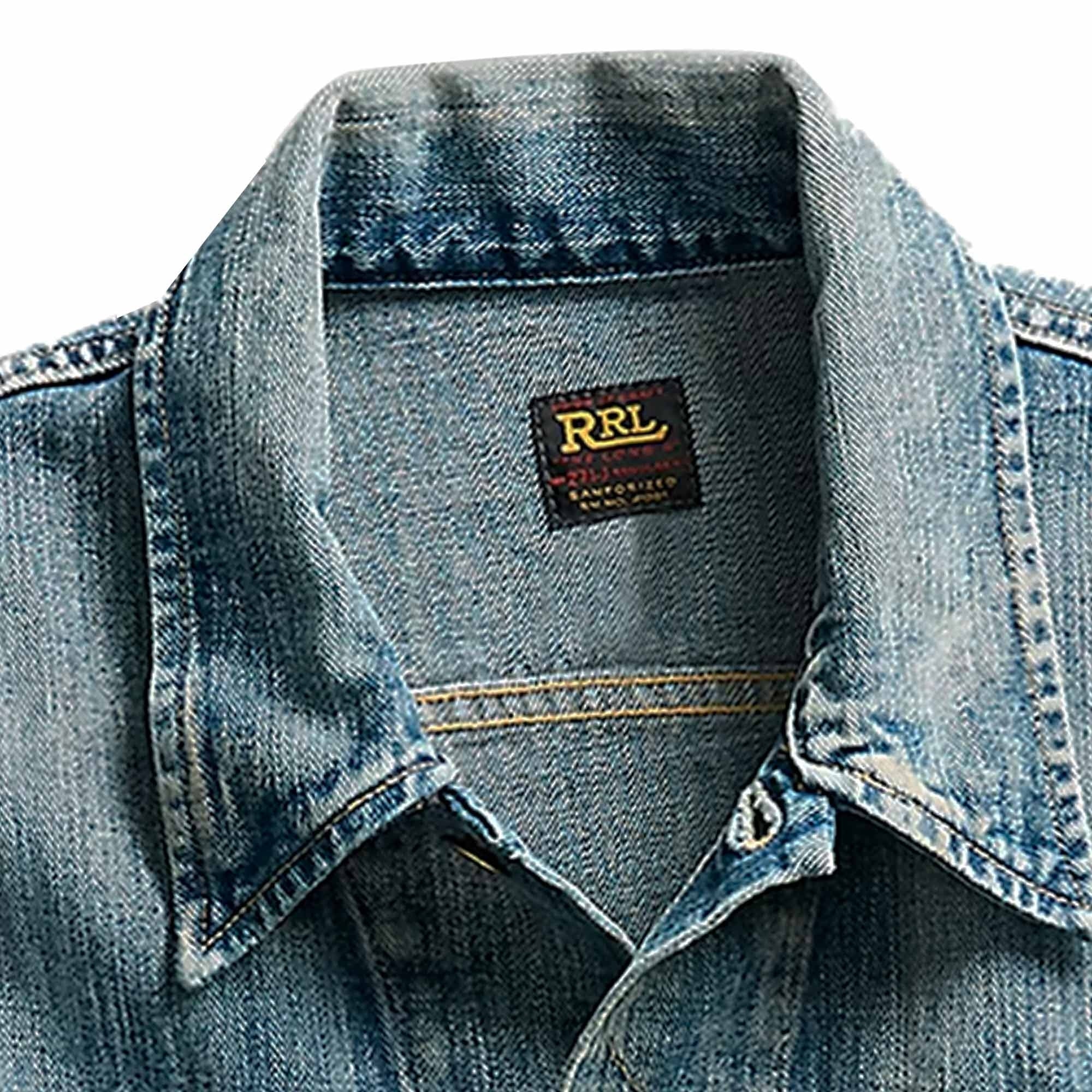 Indigo Denim Trucker Jacket - Leeland Wash