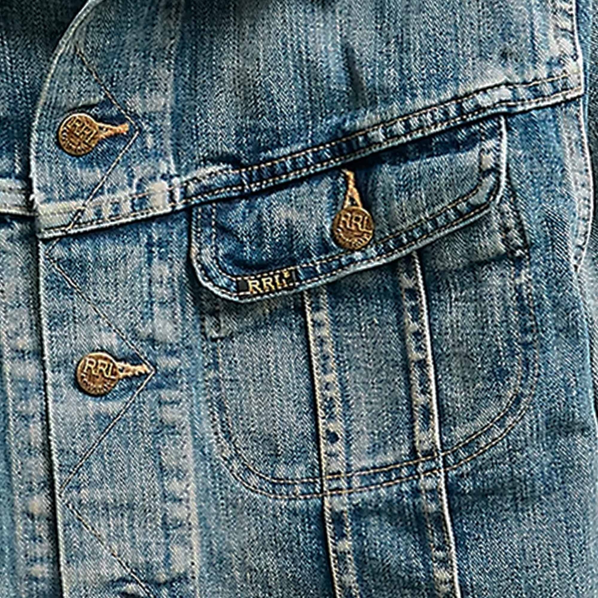 Indigo Denim Trucker Jacket - Leeland Wash