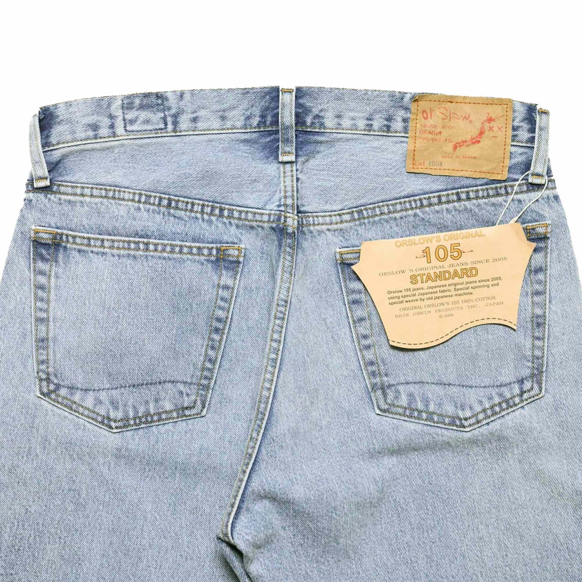 105 Standard Denim Jeans - Sky Blue