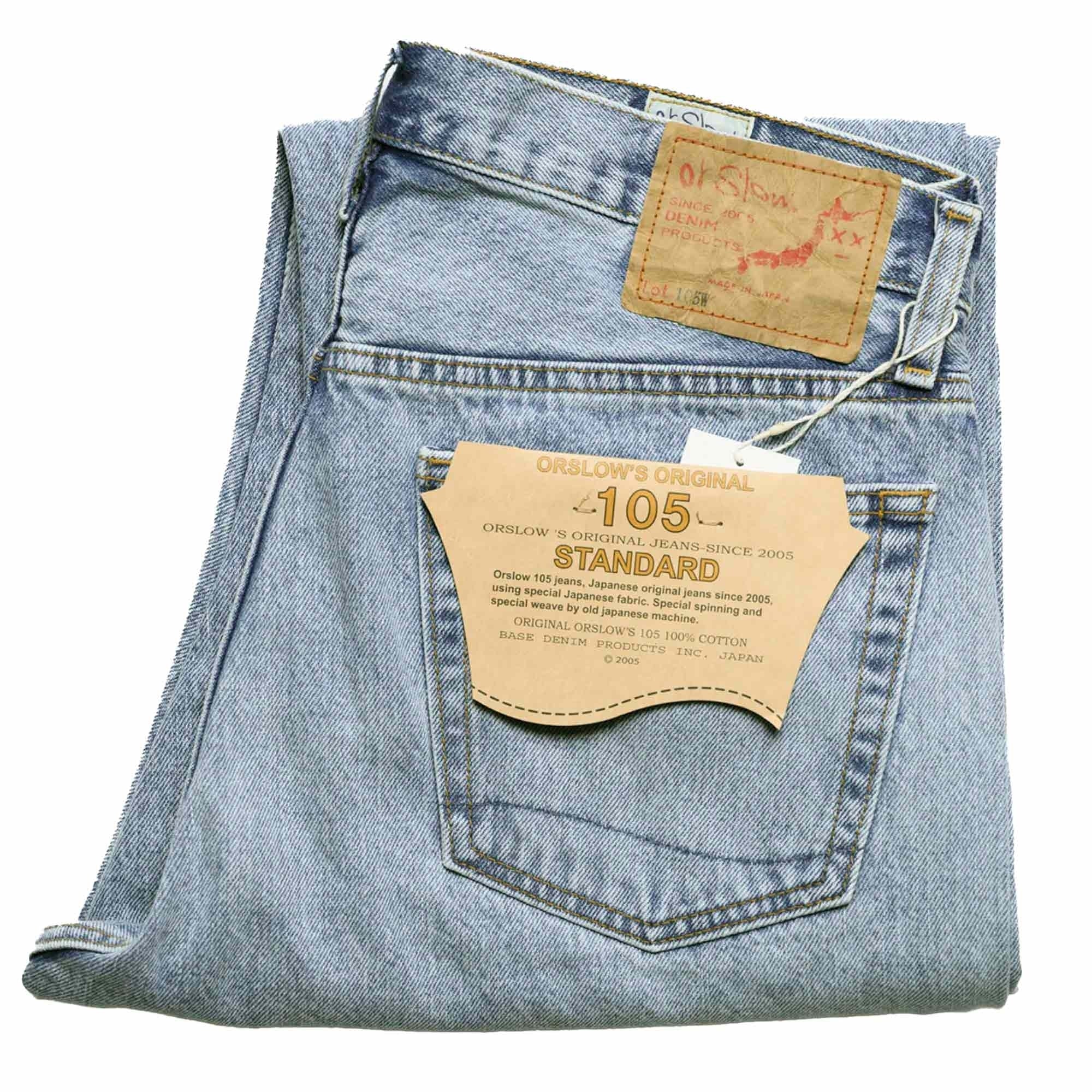 105 Standard Denim Jeans - Sky Blue