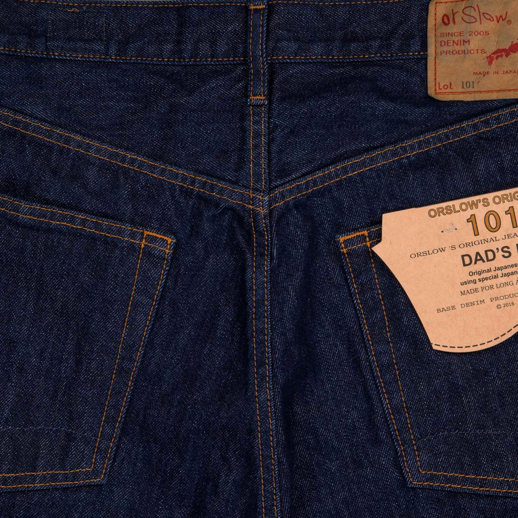 101 Dad Fit Denim Jeans - One Wash