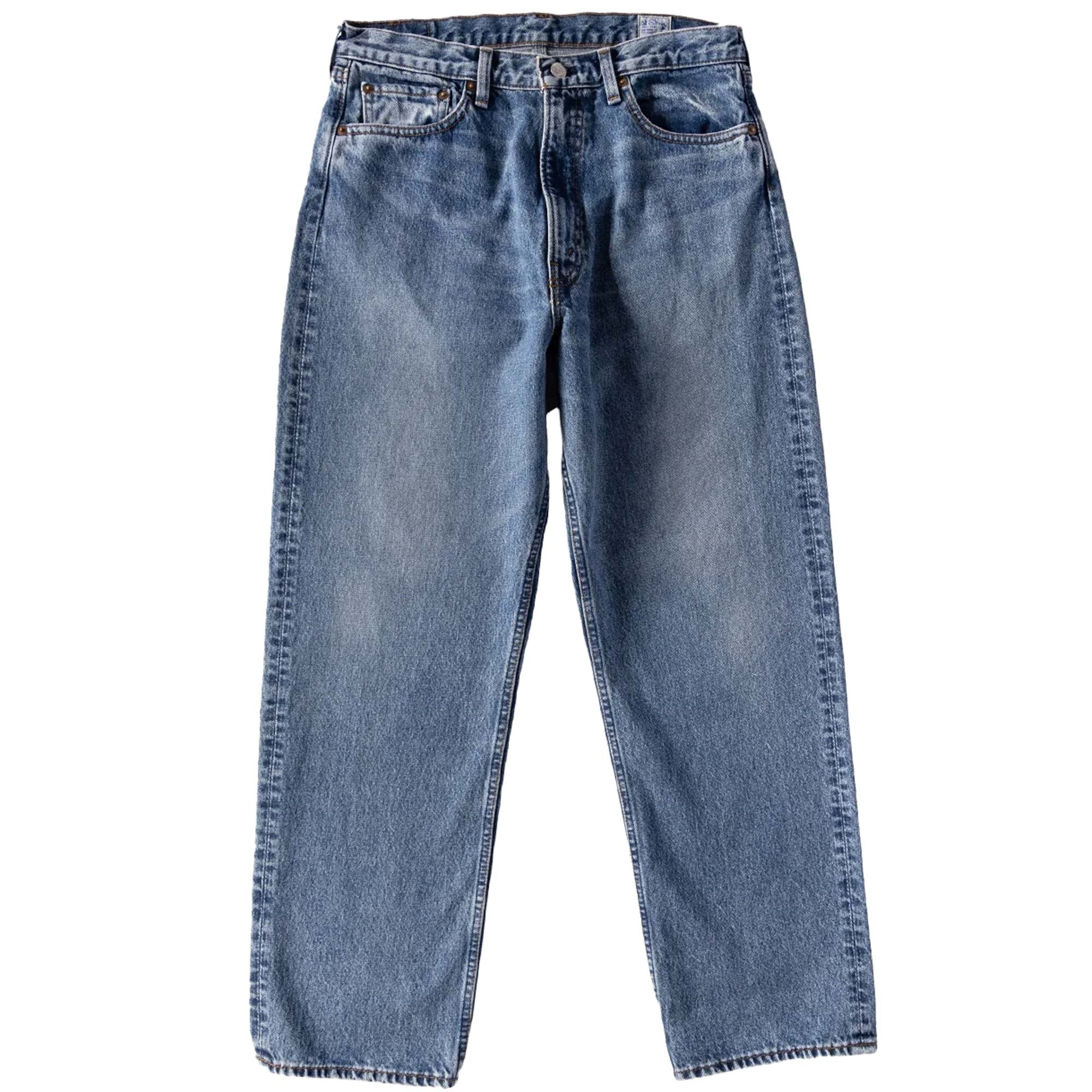 101 Dad Fit Denim Jeans - Used Denim