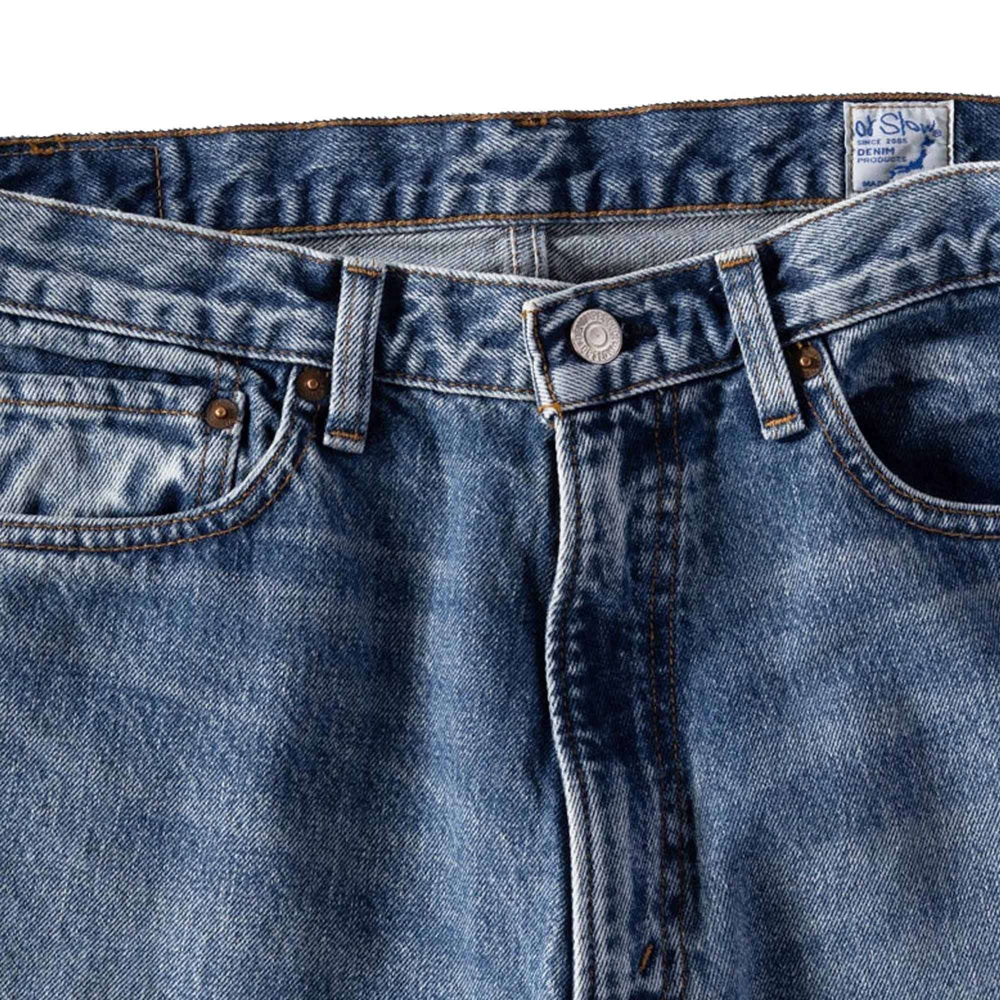 101 Dad Fit Denim Jeans - Used Denim