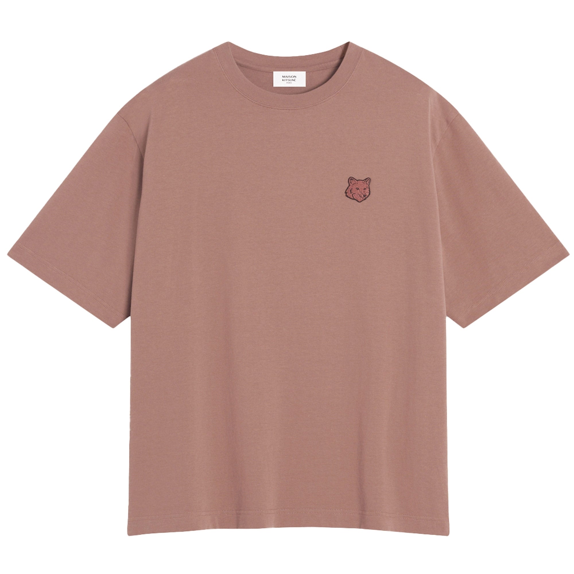 Maison Kitsune Bold Fox Head Oversized T-Shirt - Brunette