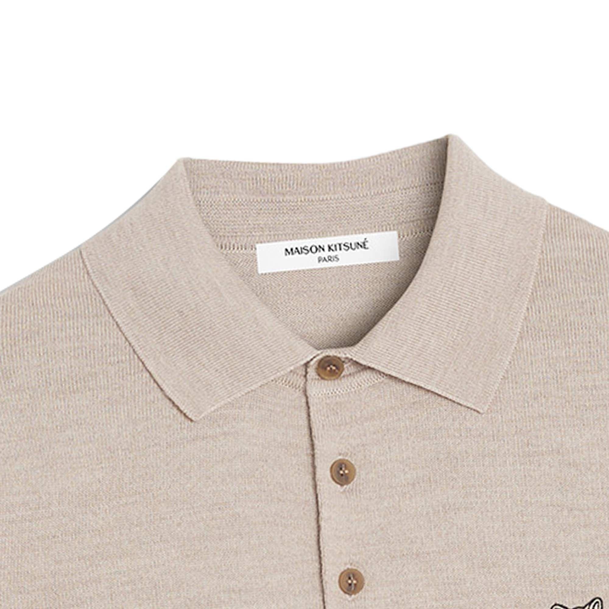 トップス BOLD FOX HEAD PATCH POLO JUMPER トップス BOLD FOX HEAD PATCH POLO JUMPER Maison Kitsuné - Bold Fox