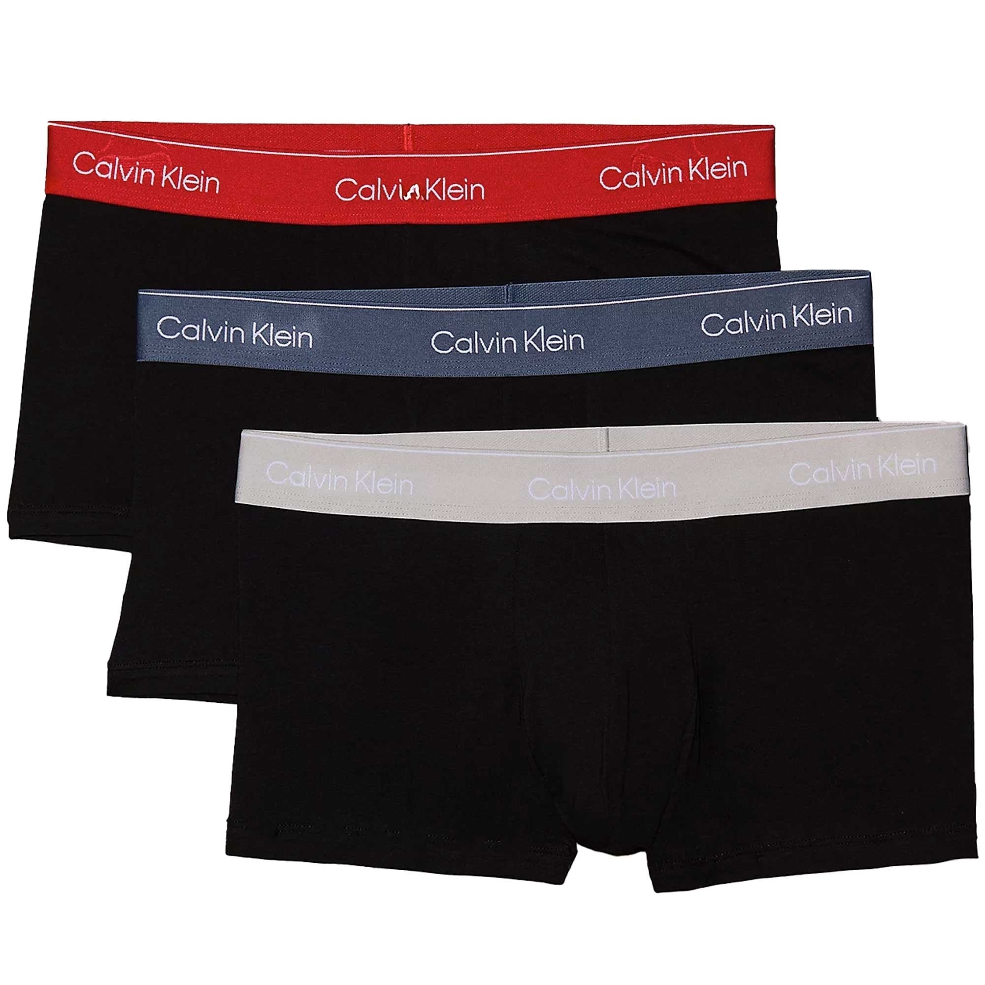 stuartslondon 3 Pack Icon Relaxed Dart Trunks - Black