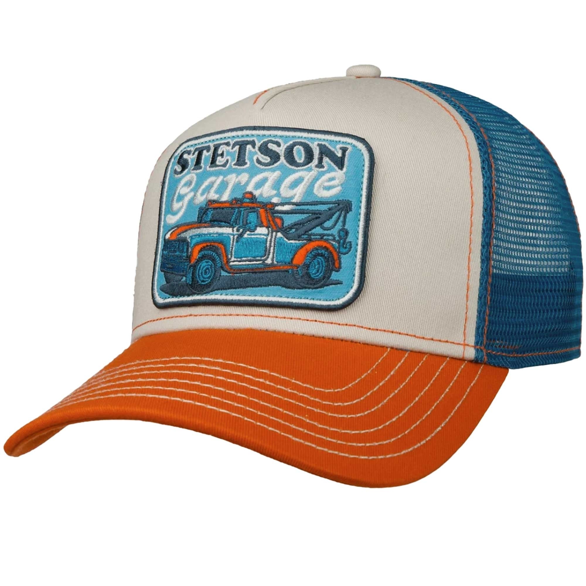 Stetson Hats Towing Service Trucker Cap - Blue