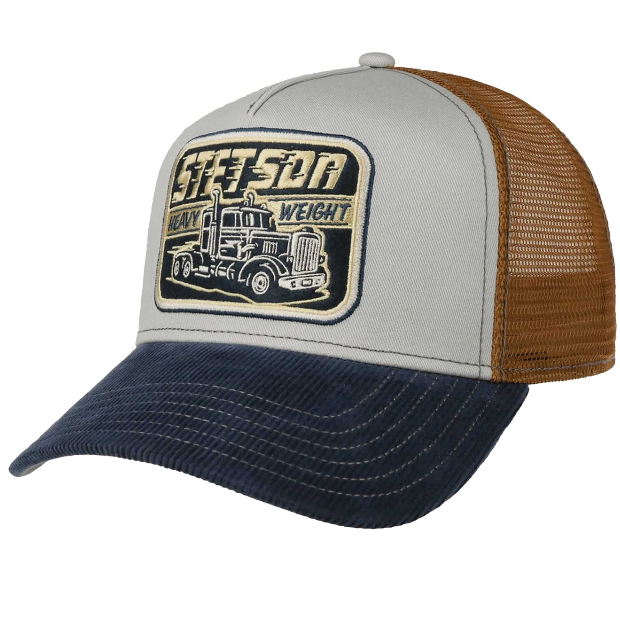 Stetson Hats Heavy Weight Trucker Cap - Brown