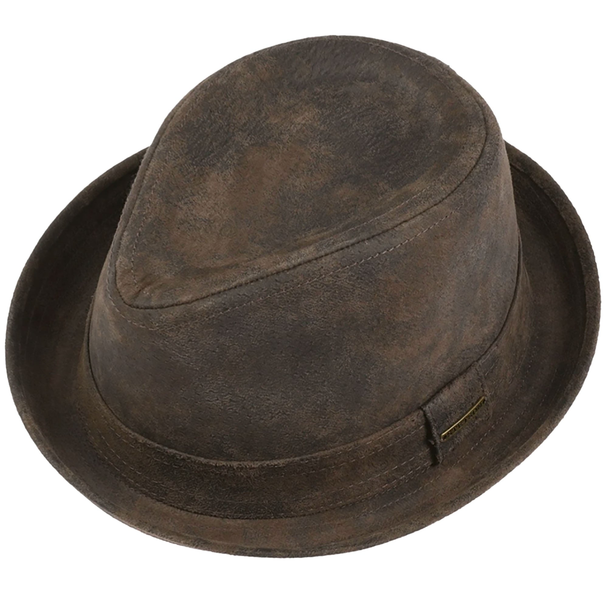 Stetson Hats Radcliff Leather Player - Dark Brown