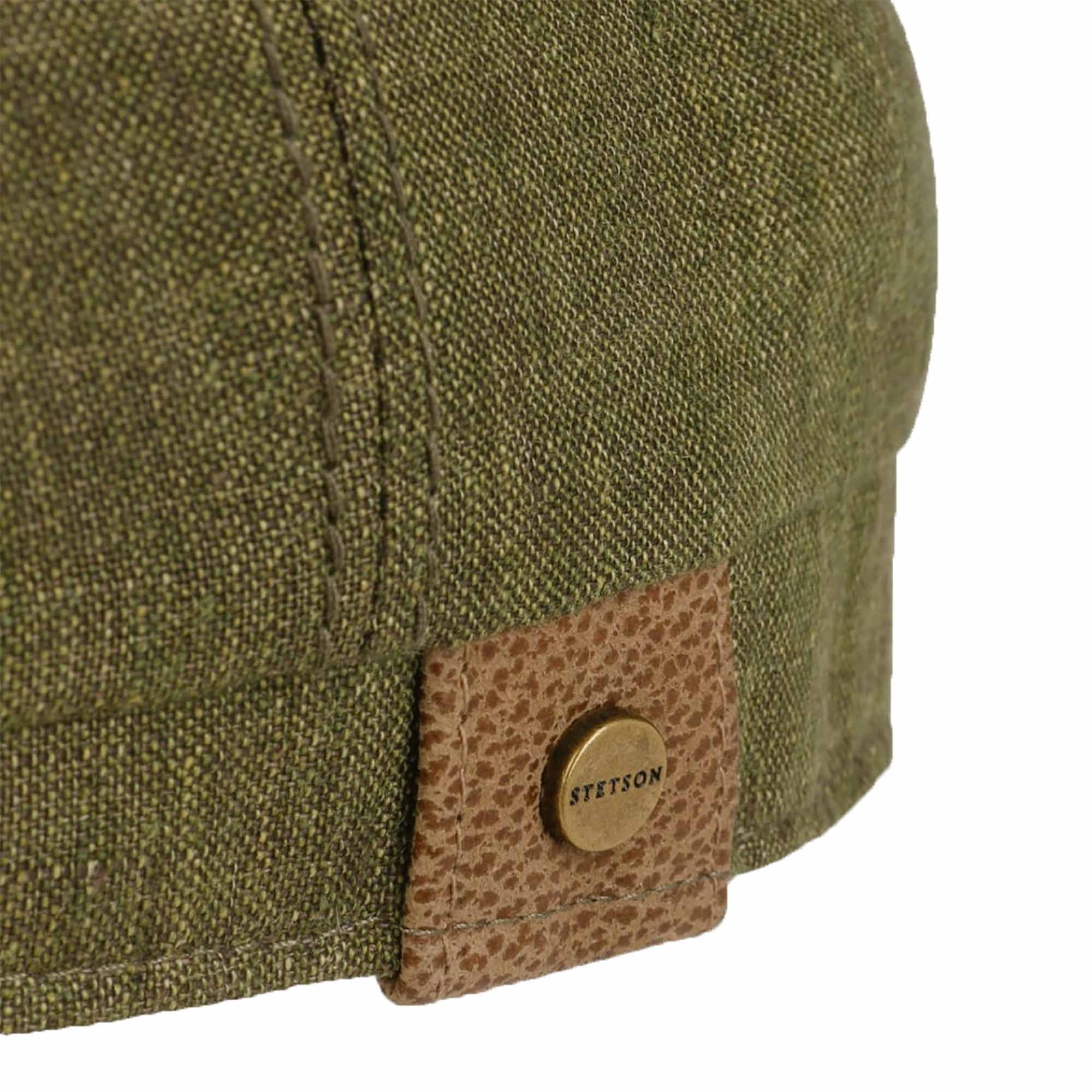Stetson Hats Hatteras Linen Newsboy Cap - Green