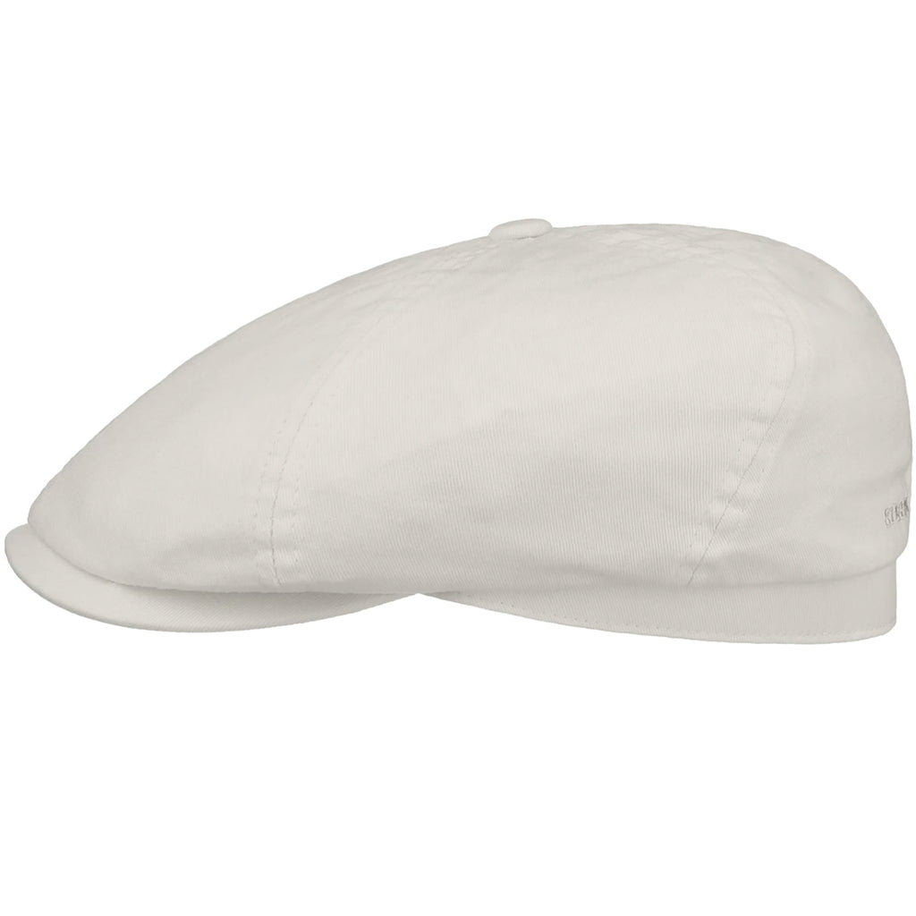 Stetson Hats Cotton Twill Flat Cap - Ecru
