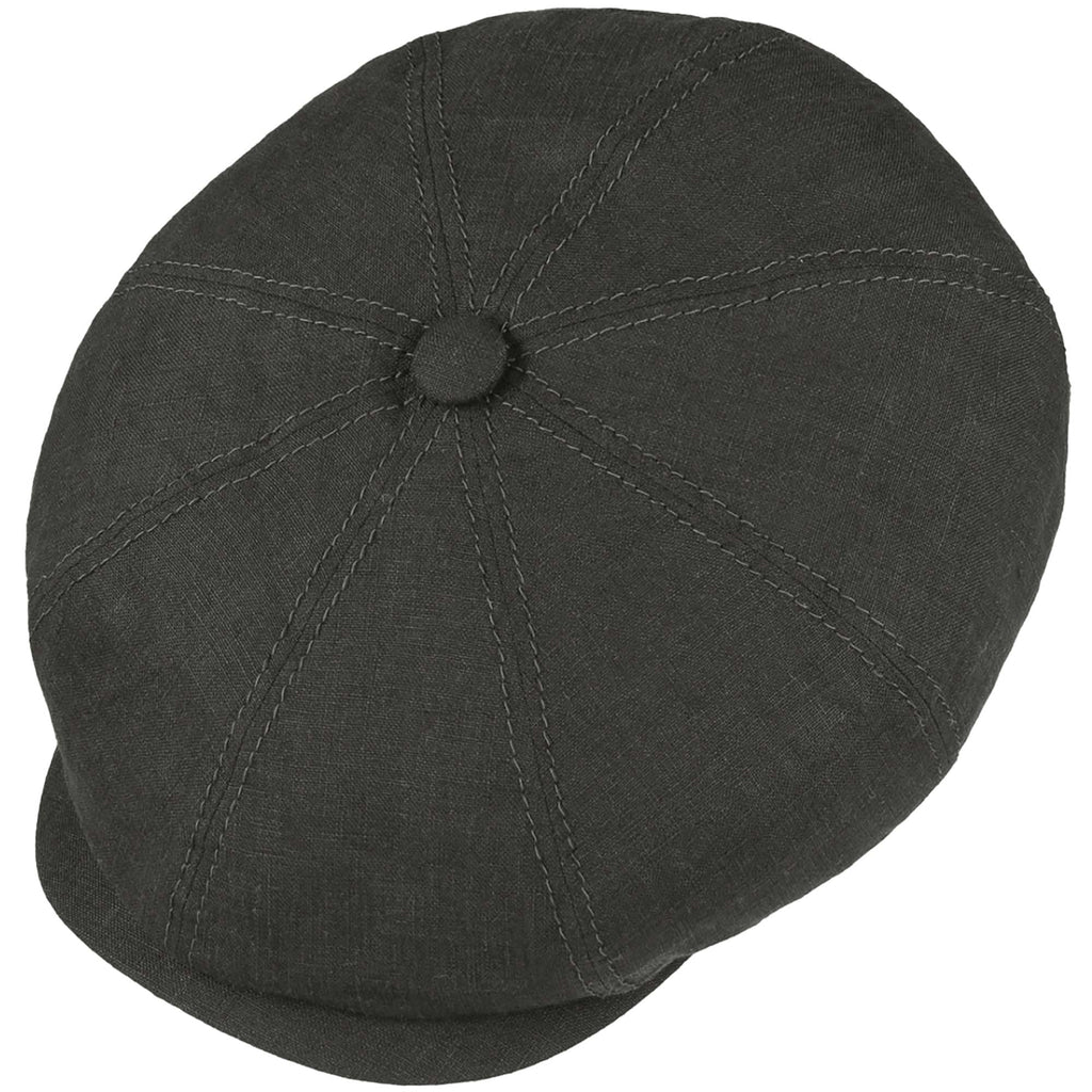 Stetson Hats Cotton Twill Flat Cap - Black