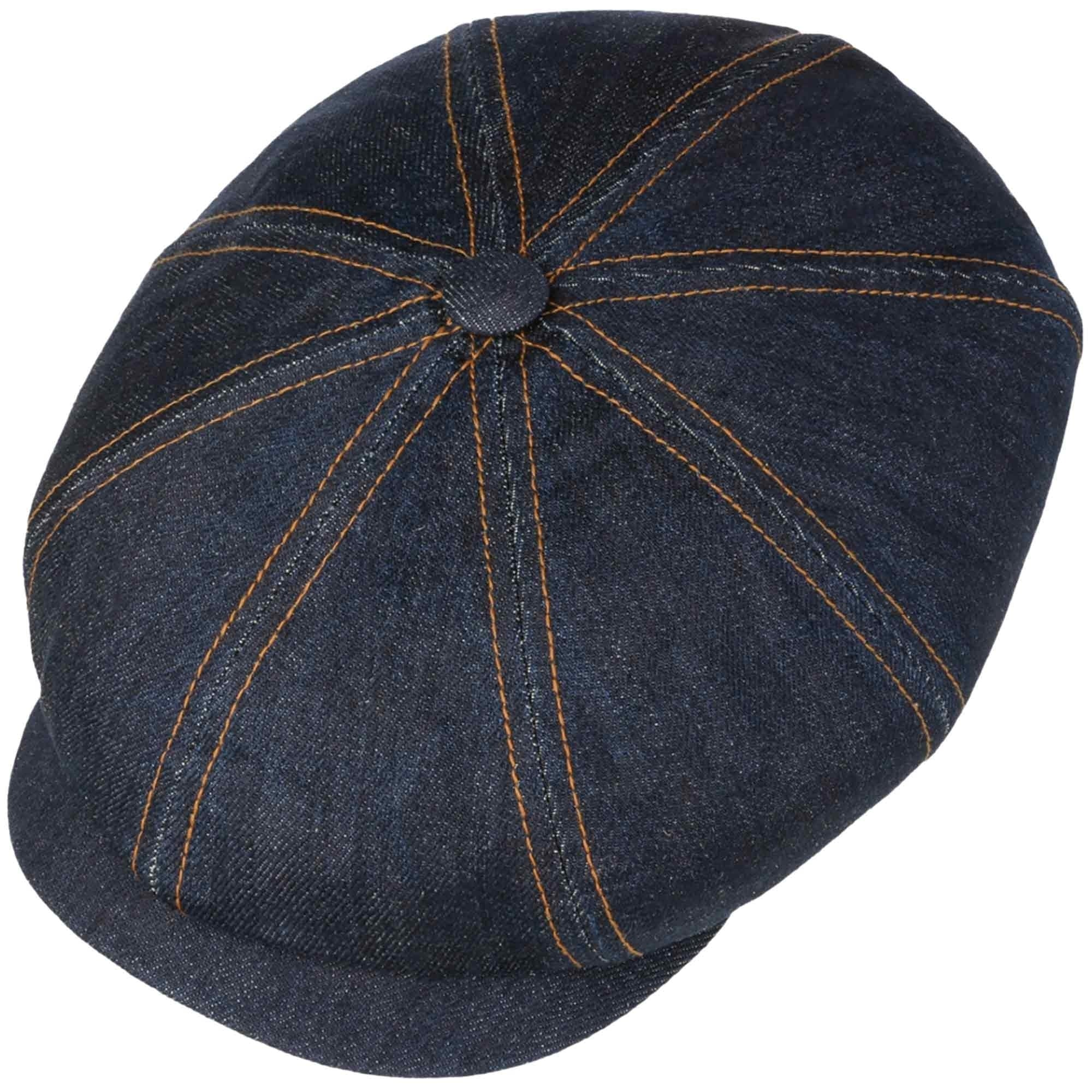 Hatteras Denim Flat Cap - Denim