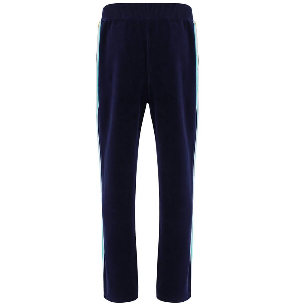 Sergio Tacchini Slice Velour Track Pants - Maritime Blue