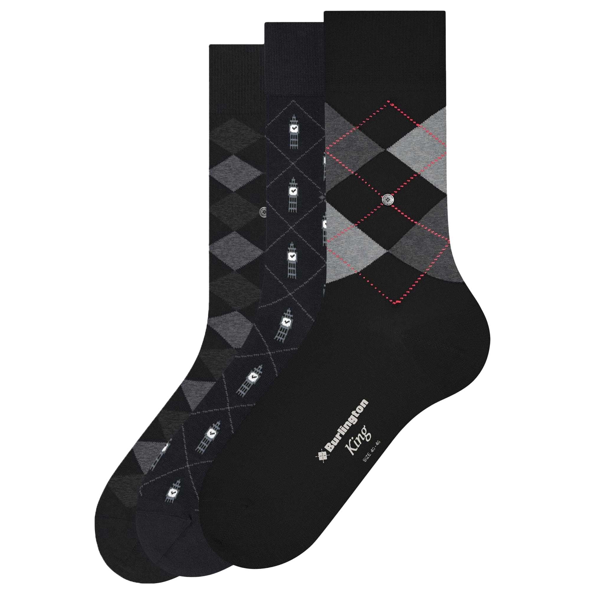 British Box Men Socks - Multi