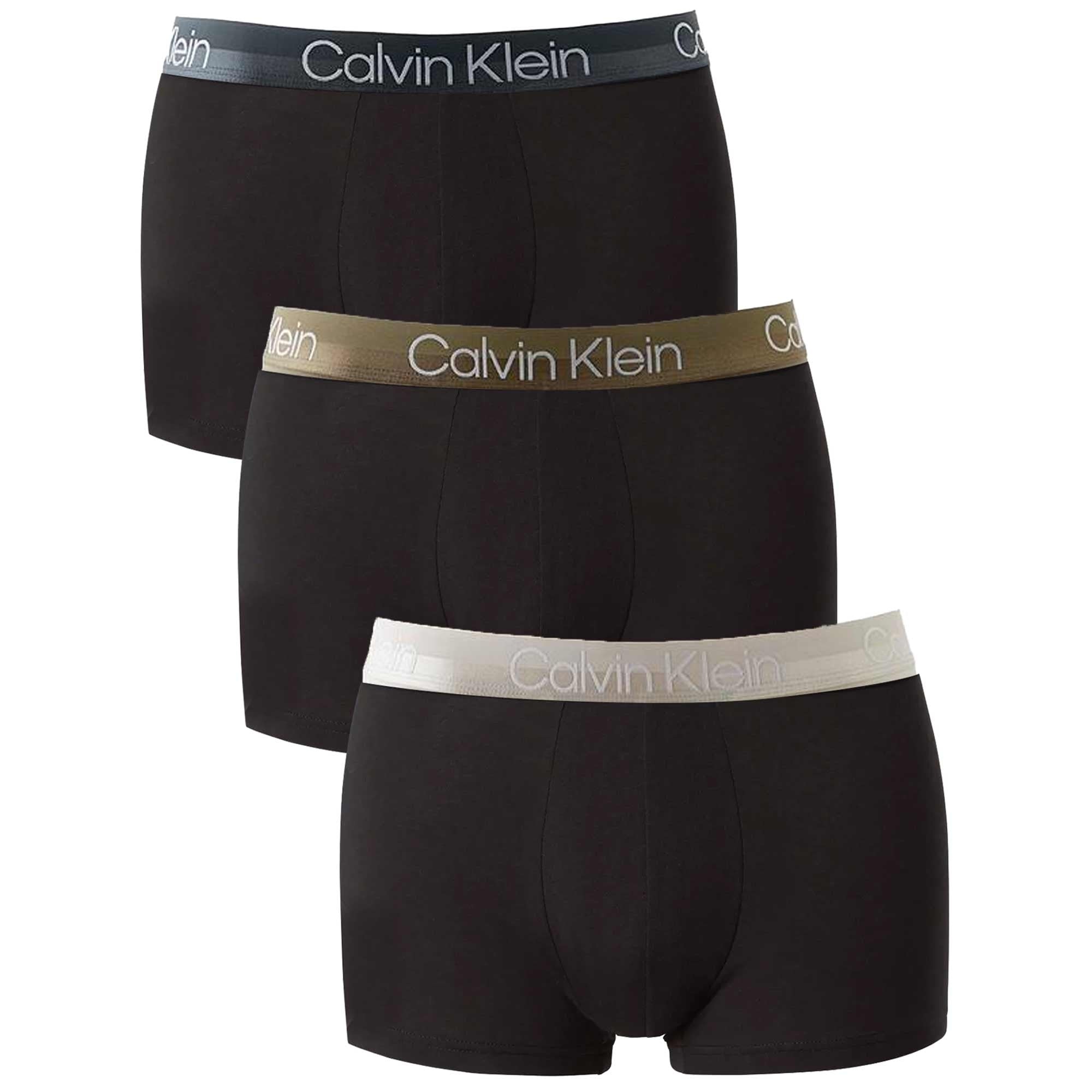 Calvin Klein 3 Pack Trunks - Black