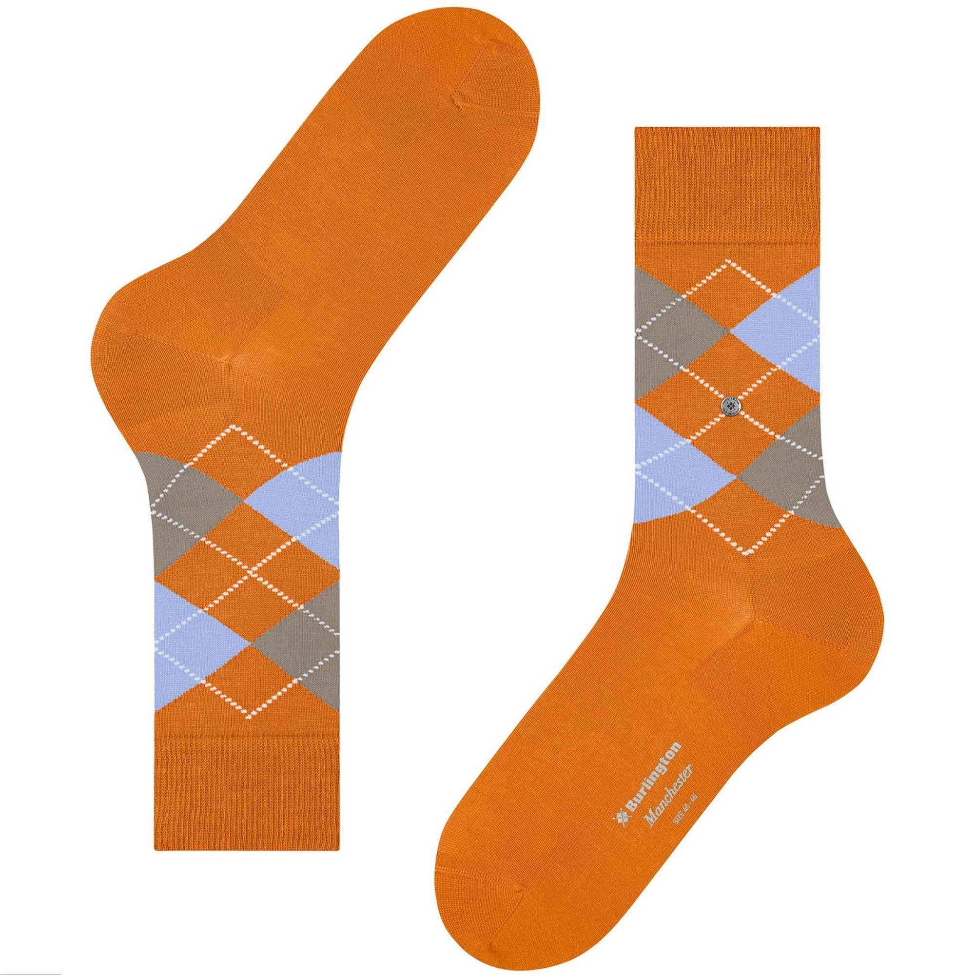 Burlington Socks Manchester Socks - Orange
