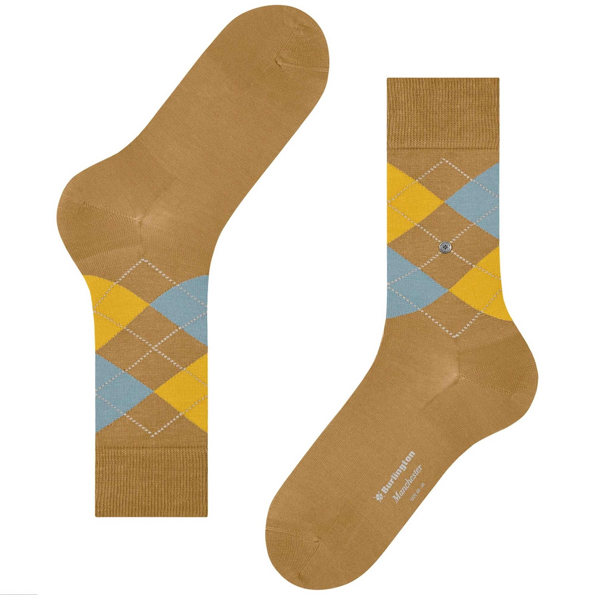 Manchester Socks - Ochre