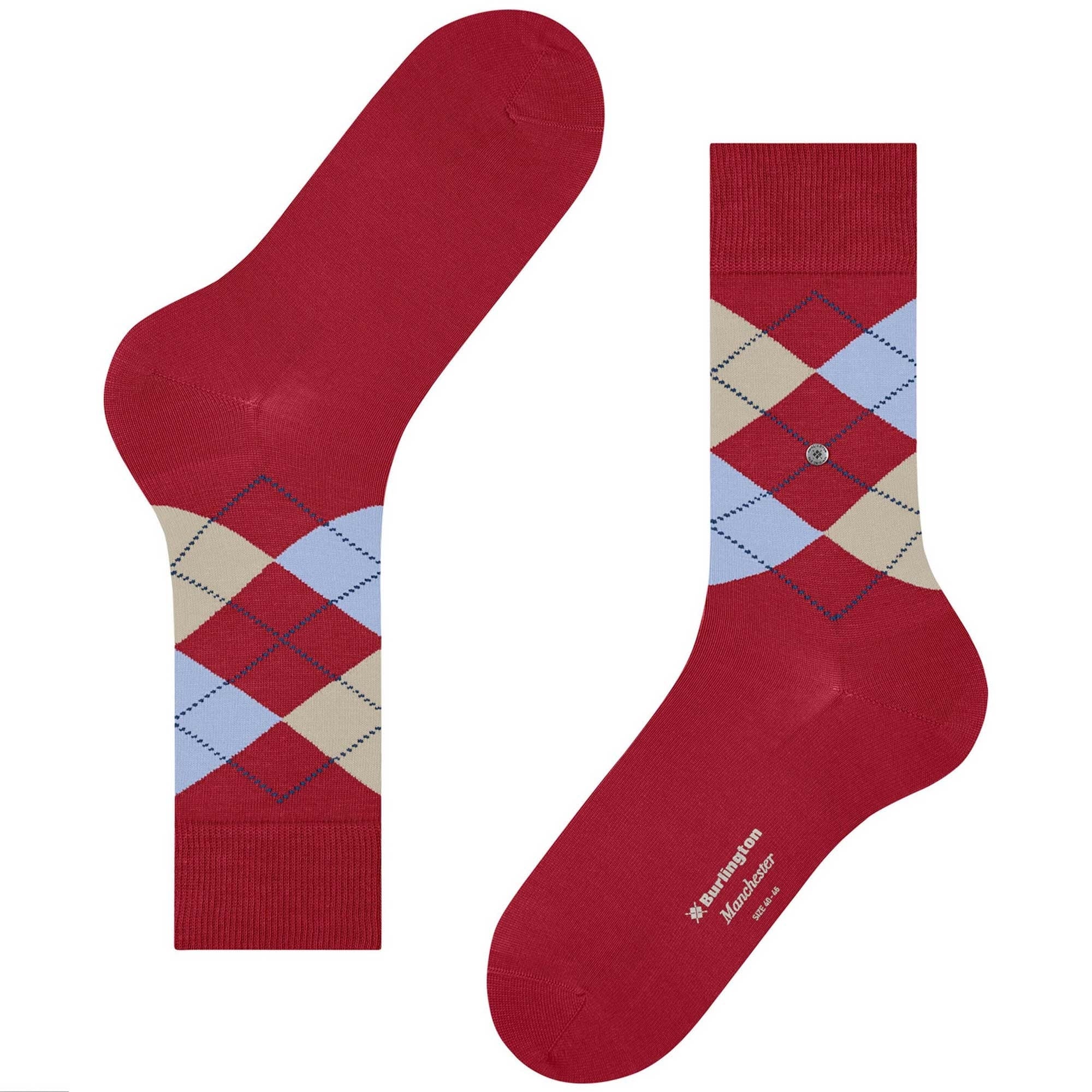 Manchester Socks - Red