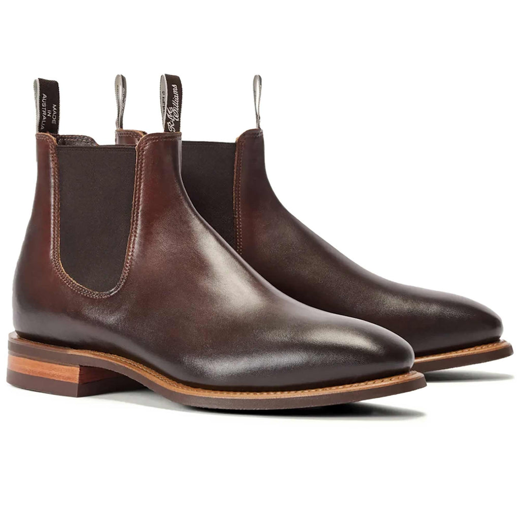 Burnished Comfort Craftsman Boot - Bordeaux