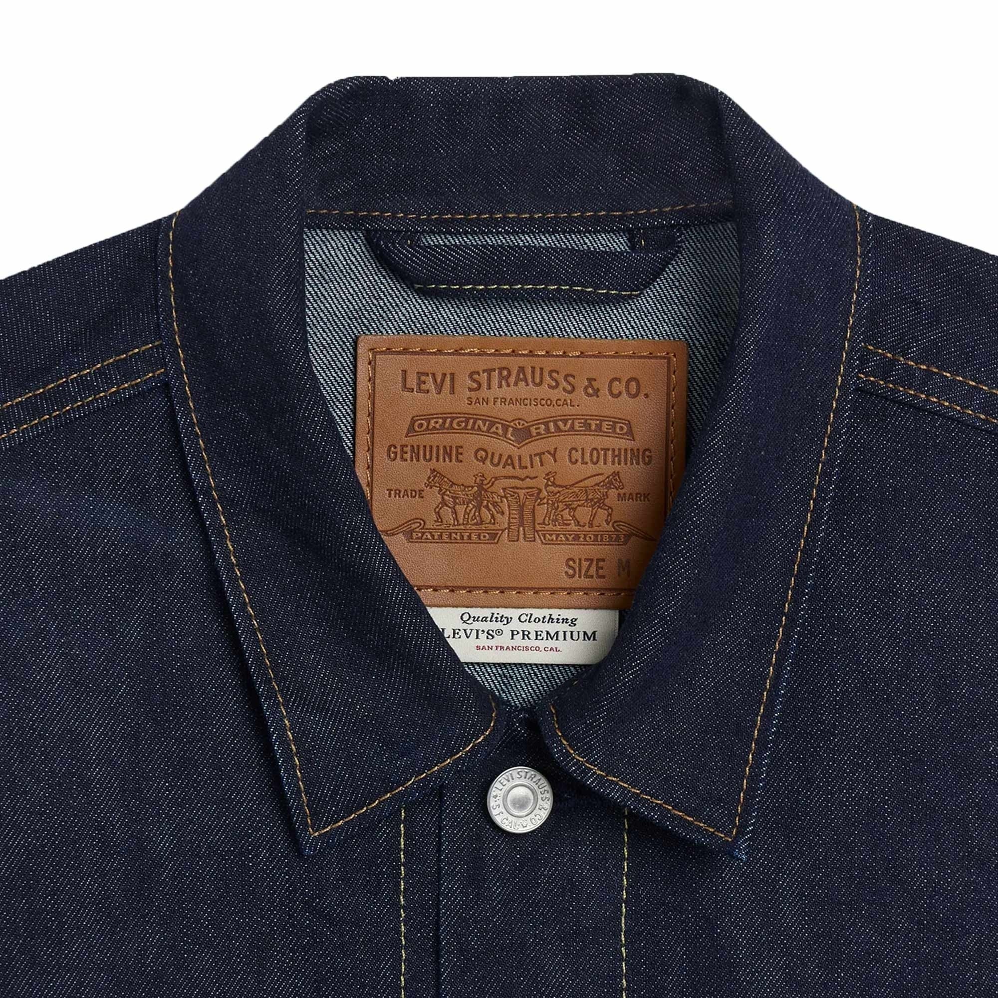 Selvedge Denim Trucker Denim Jacket - Blue Rinse