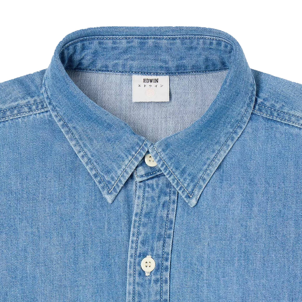 Denim Work Shirt - Light Blue