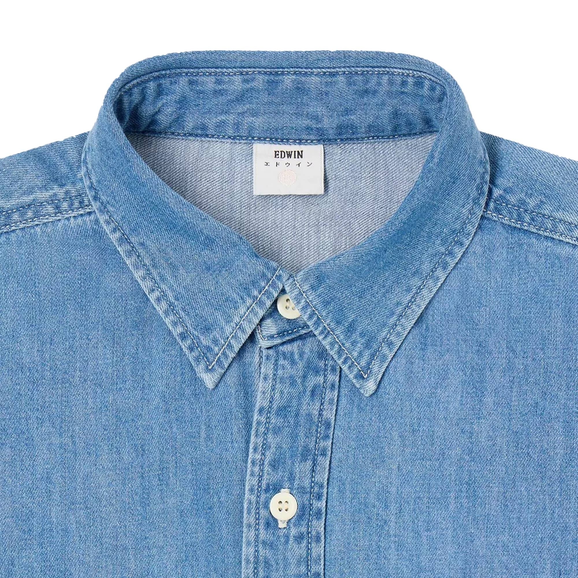 Denim Work Shirt - Light Blue